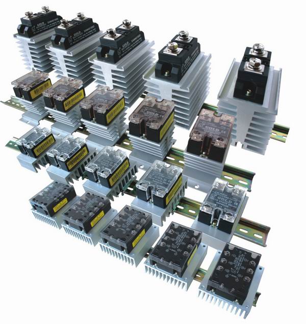 Single Phase SSR With Heatsink